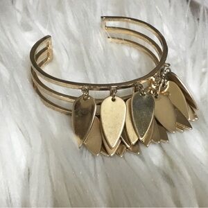 Vintage Gold Leaf Cha-Cha Bracelet